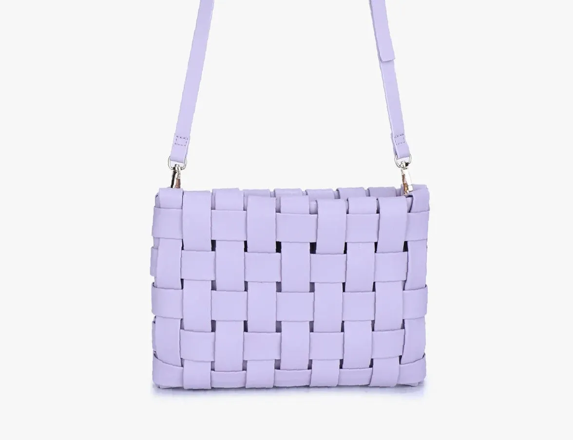 Woven clutch/crossbody