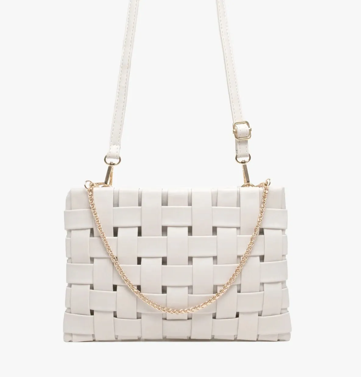 Woven clutch/crossbody