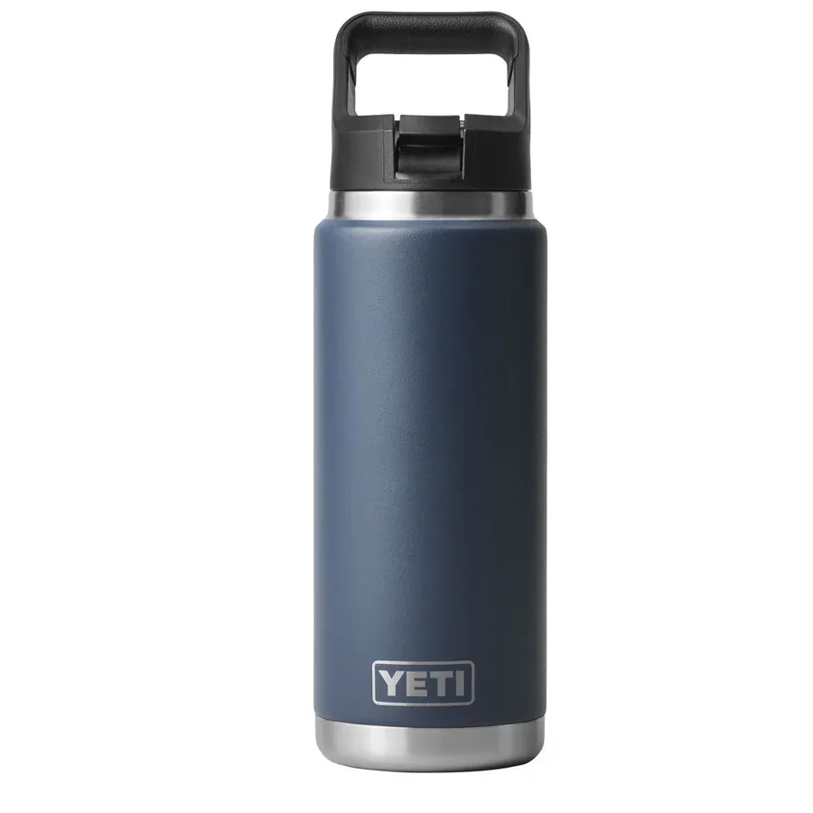 YETI Rambler Straw Bottle 26oz Navy