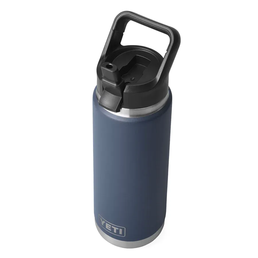 YETI Rambler Straw Bottle 26oz Navy